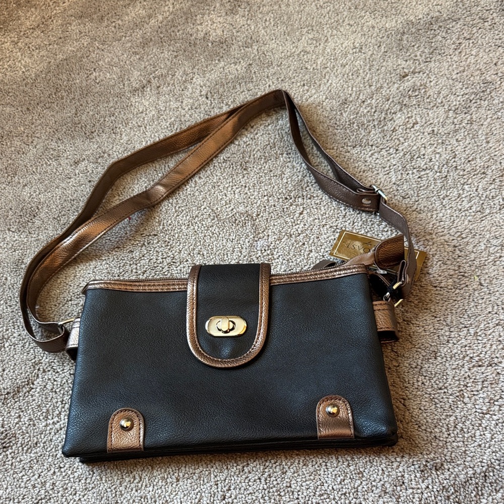 Gold Coast Black/Bronze Bag